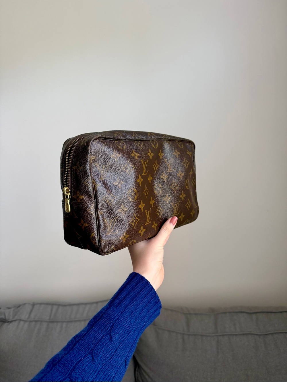 Vintage Louis Vuitton TrousseToilette 28 Cosmetic Pouch